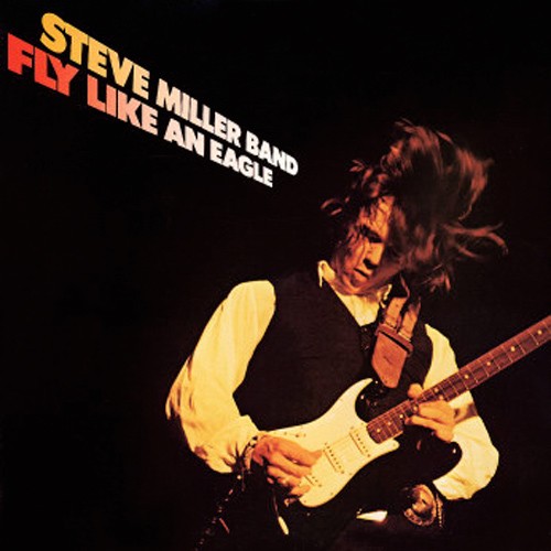 Steve Miller Band - 1976 Fly Like an Eagle - Yellow & Black vinyl LP  - 228 kr.